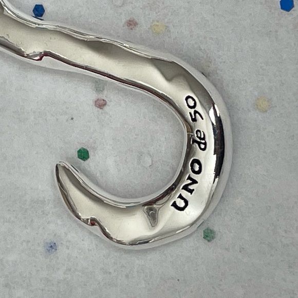 Uno de 50 • Initial S • Silver plated • Large - Picture 8 of 10